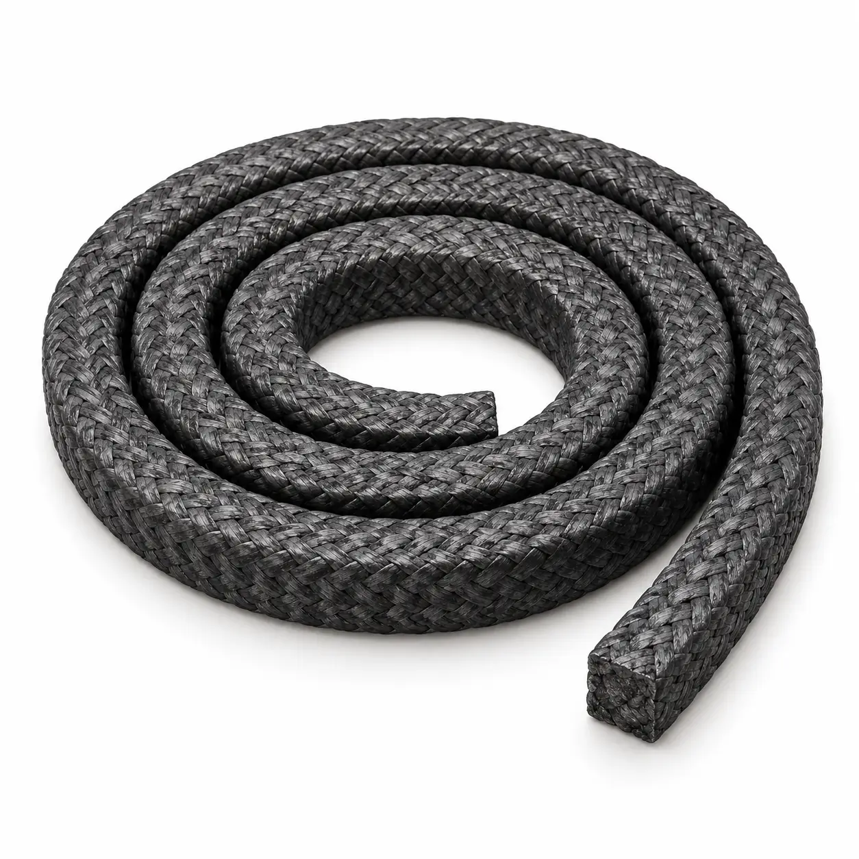 PAN Fiber Packing Treated with Graphite